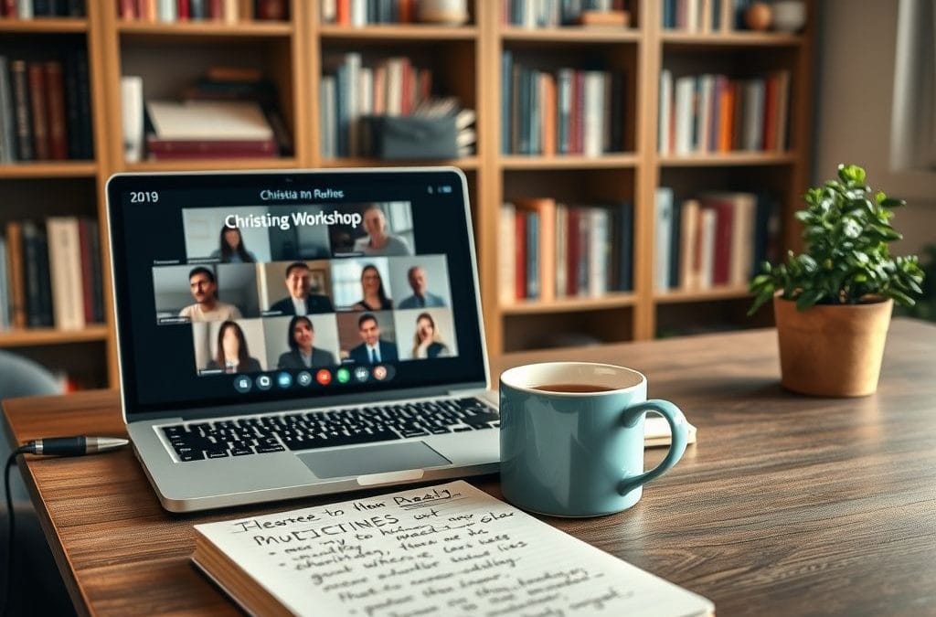 Workshops Cristãos Online: Aprendendo e Crescendo na Fé